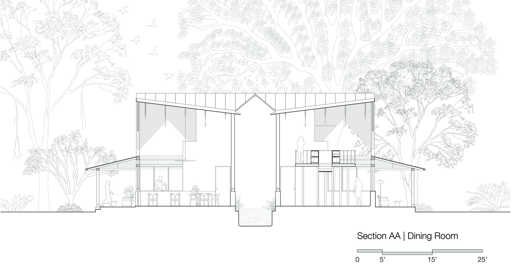 Island Resort, Andaman Islands — sketch by Studio Pomegranate