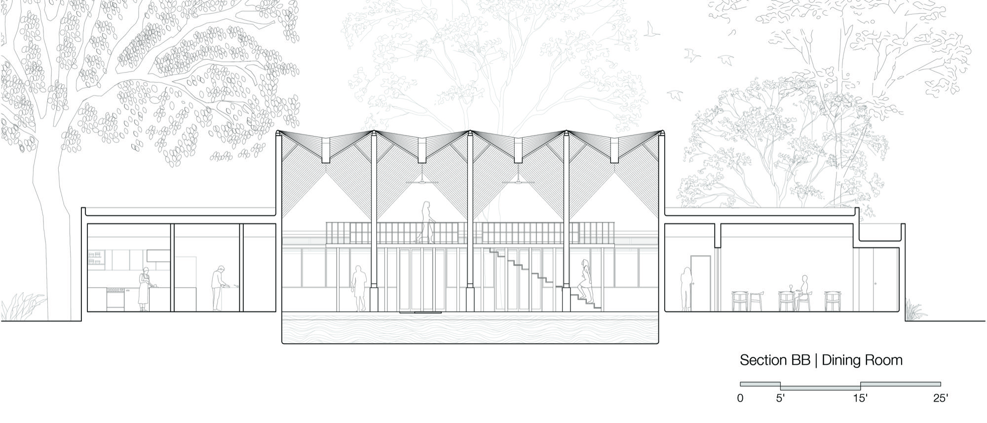 Island Resort, Andaman Islands — sketch by Studio Pomegranate