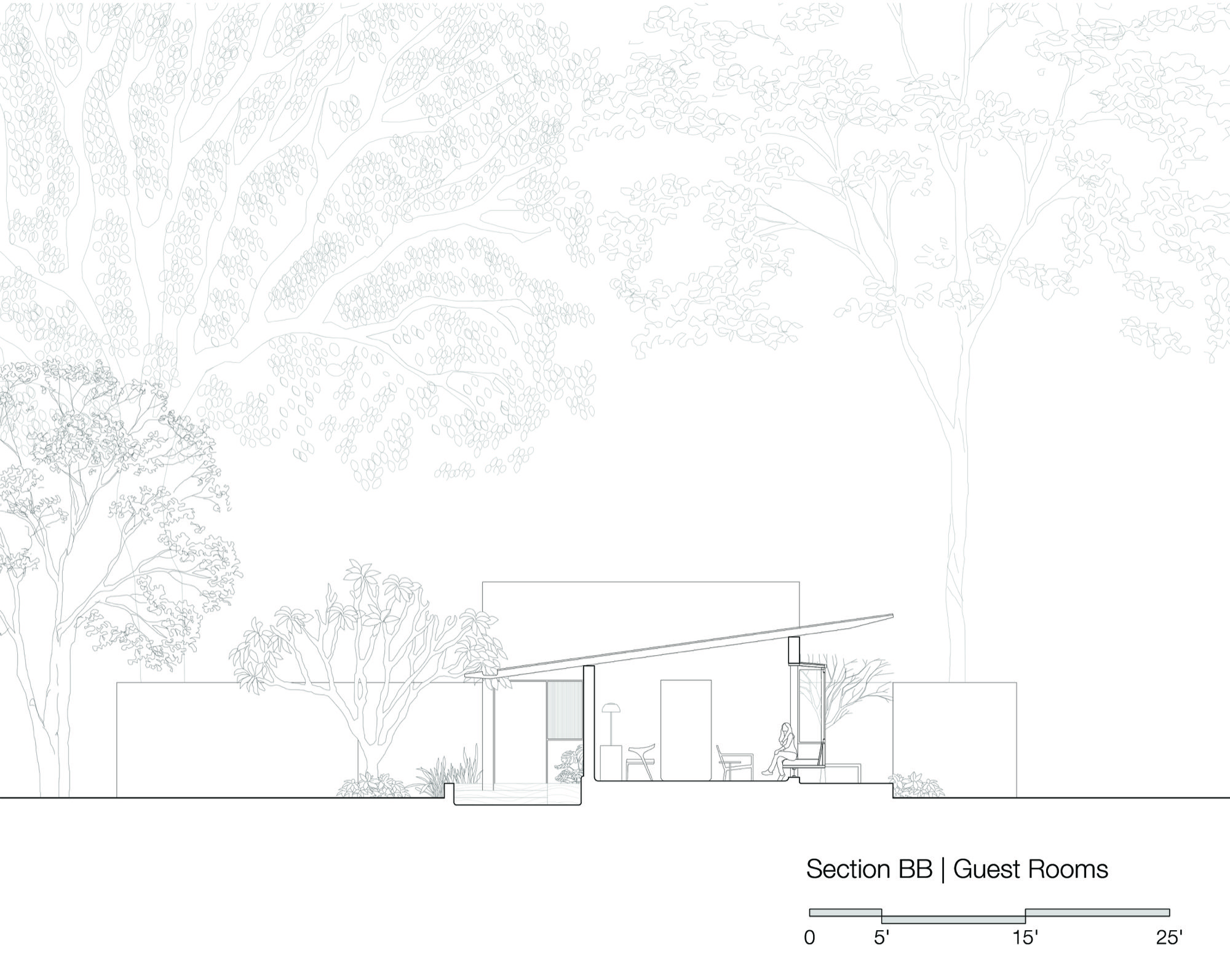 Island Resort, Andaman Islands — sketch by Studio Pomegranate