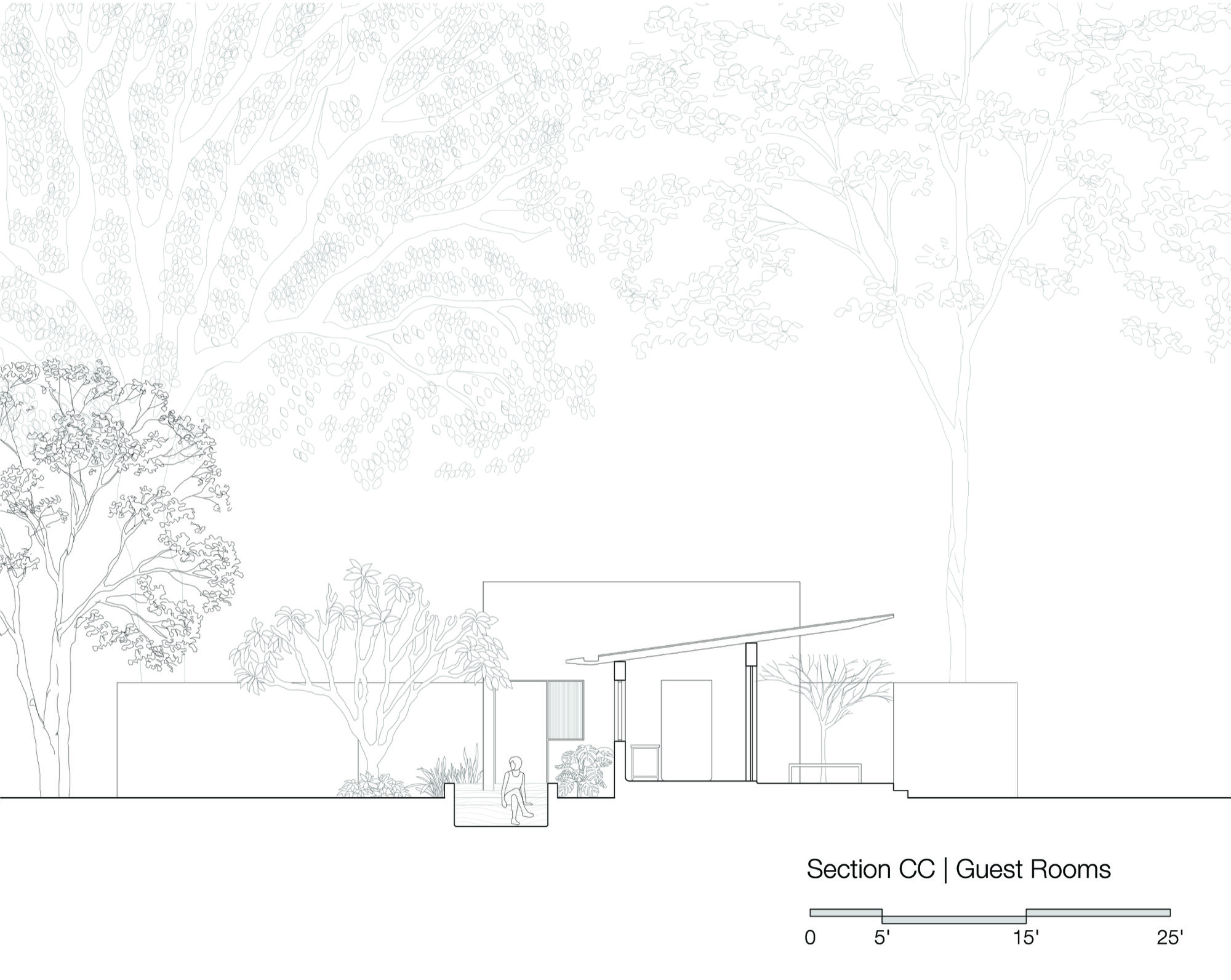 Island Resort, Andaman Islands — sketch by Studio Pomegranate
