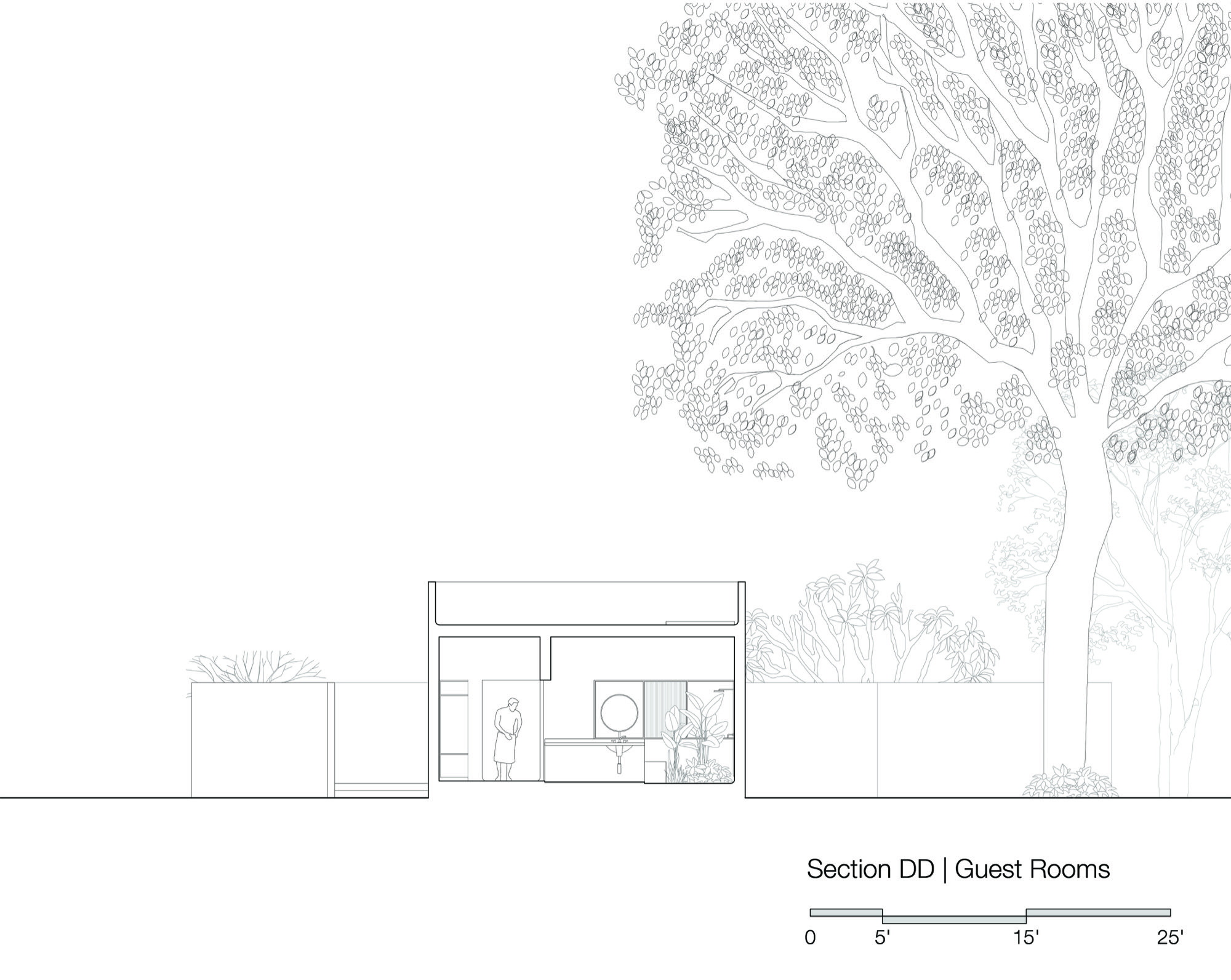 Island Resort, Andaman Islands — sketch by Studio Pomegranate