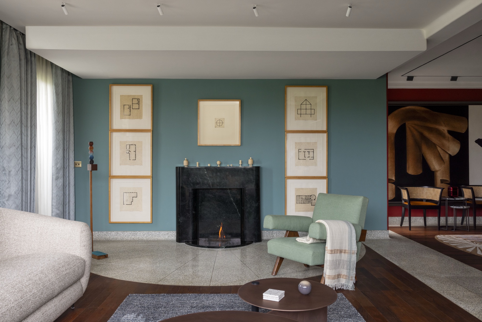 Colour Theory, New DElhi — Residential by Studio Pomegranate