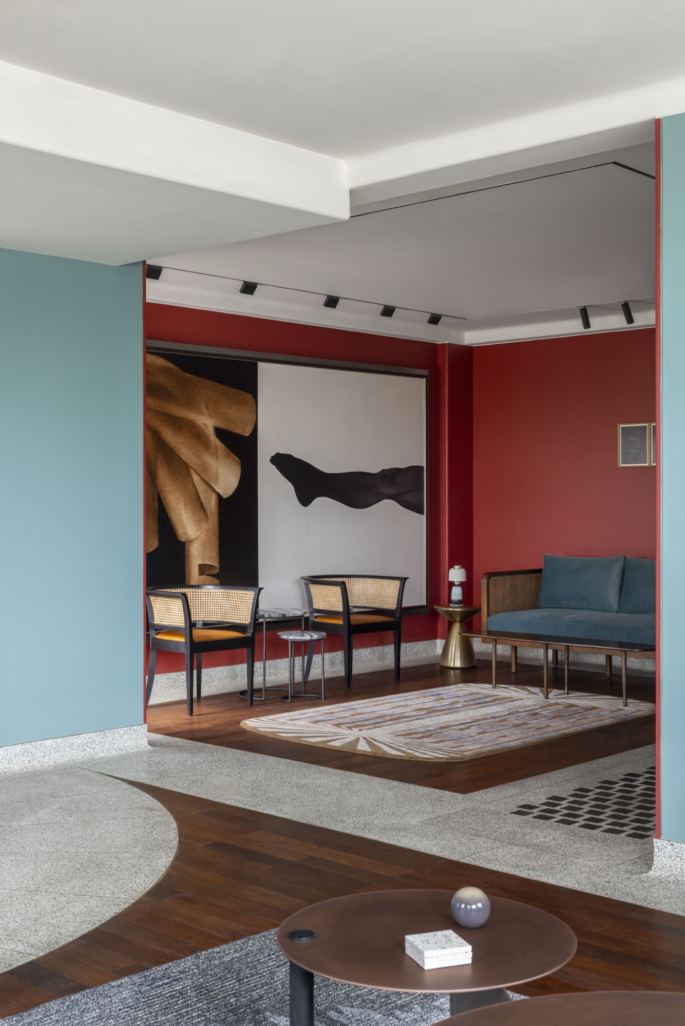 Colour Theory, New DElhi — Residential by Studio Pomegranate