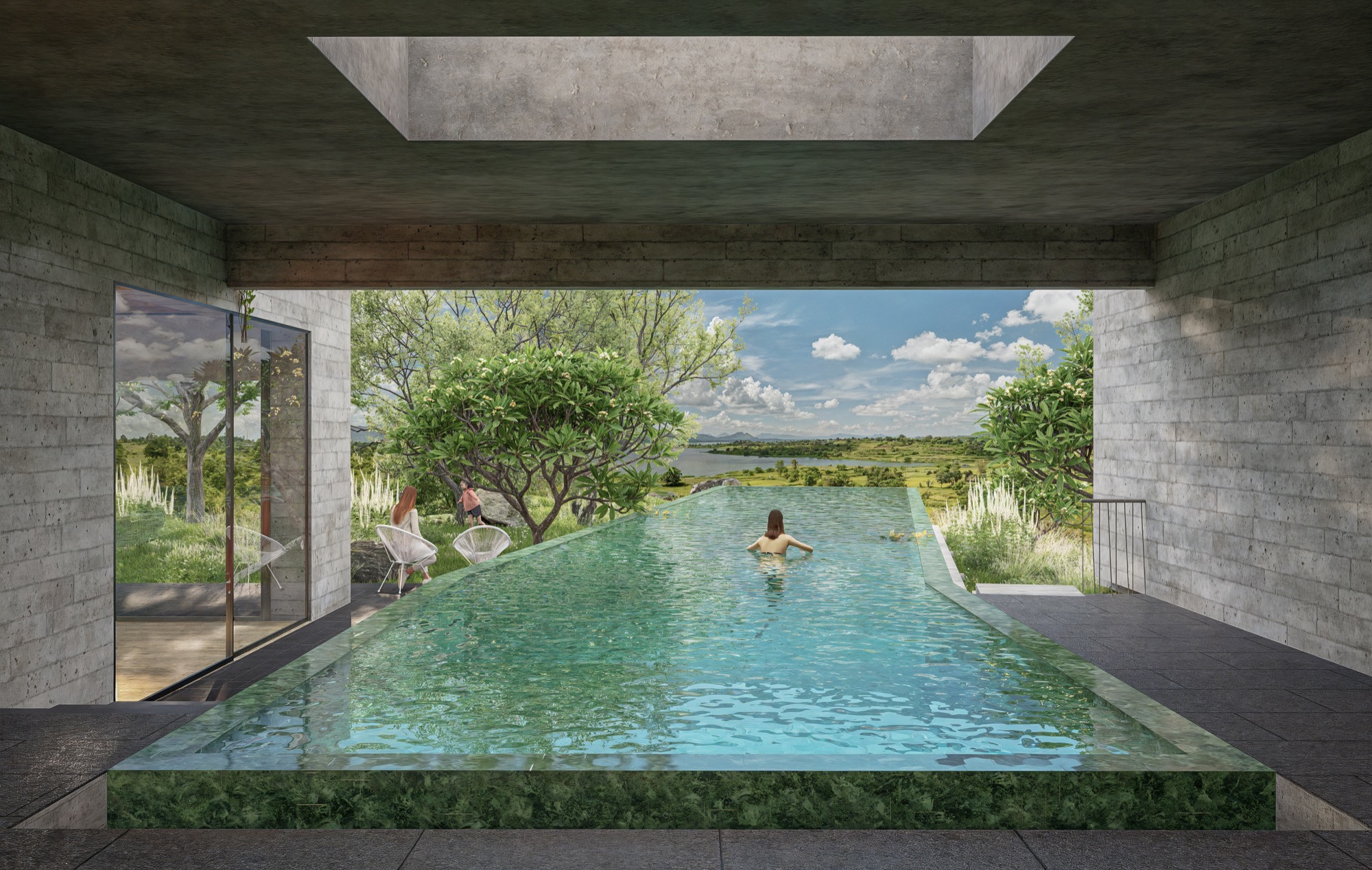 Lake house, Igatpuri — Residential by Studio Pomegranate