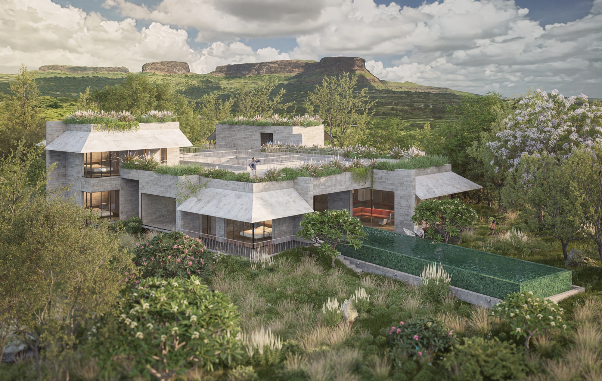 Lake house, Igatpuri — Residential by Studio Pomegranate