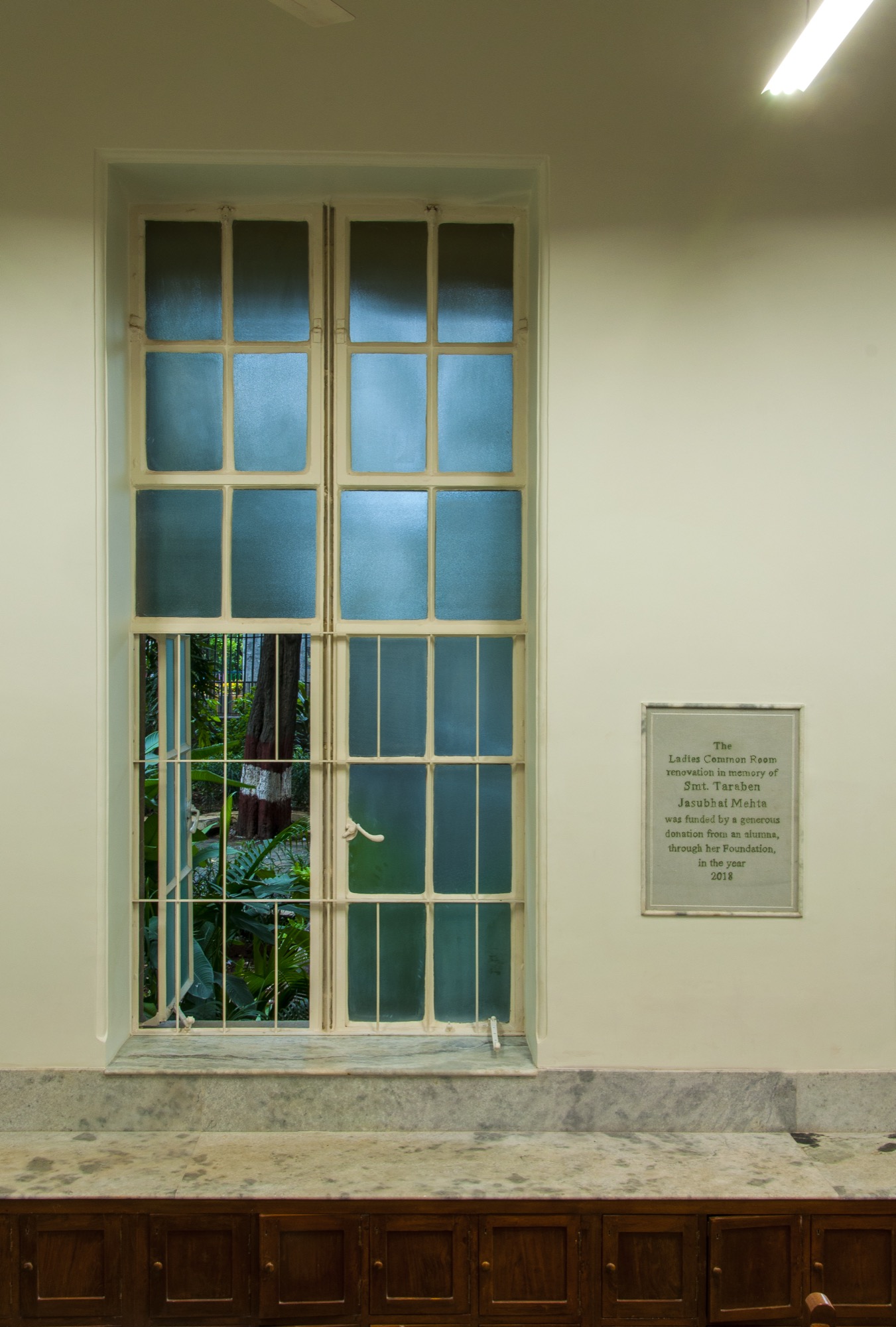 Ladies Common room, KEM Hospital, Mumbai — Restoration + Retrofitting · Culture + Exhibition design by Studio Pomegranate