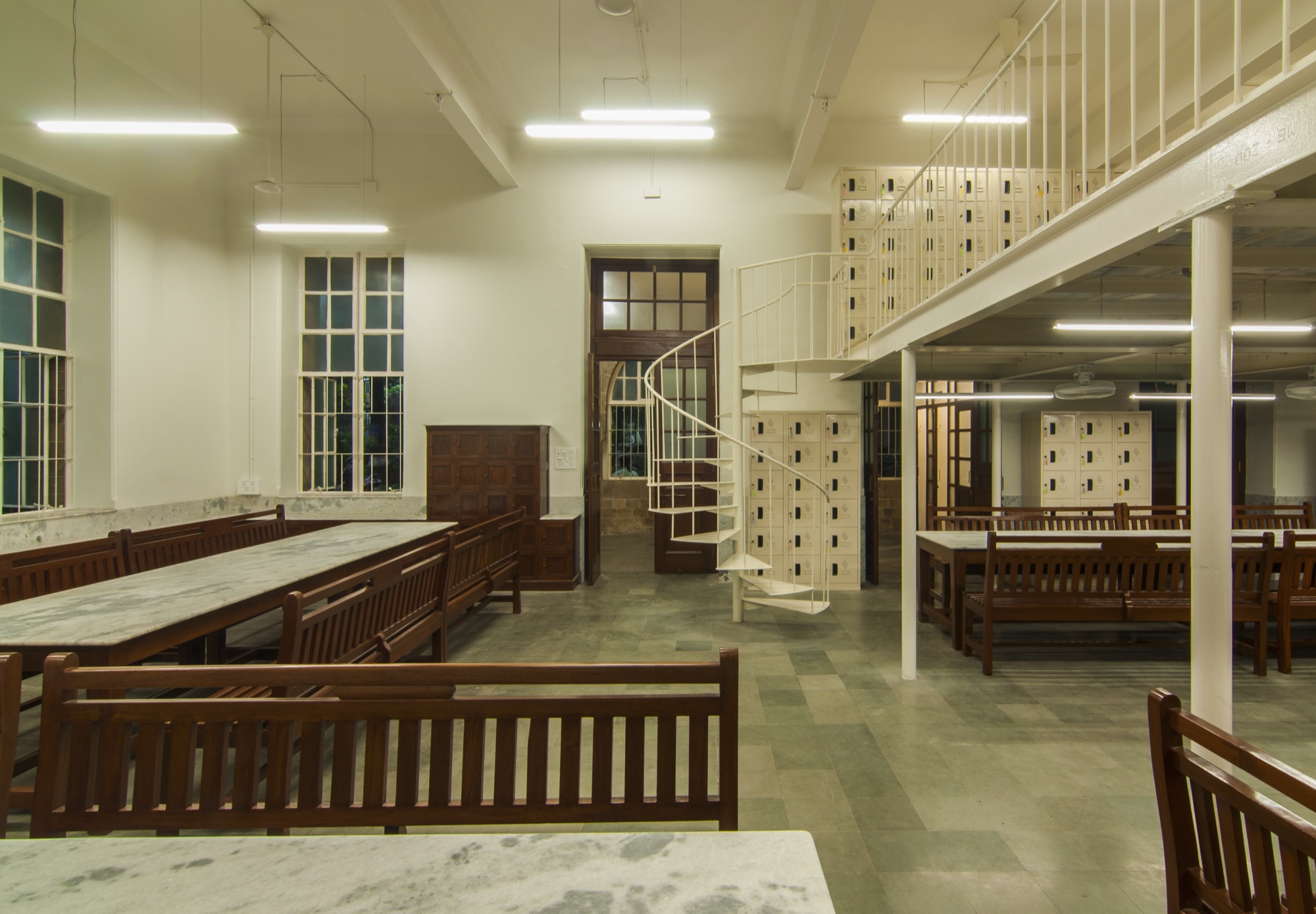 Ladies Common room, KEM Hospital, Mumbai — Restoration + Retrofitting · Culture + Exhibition design by Studio Pomegranate