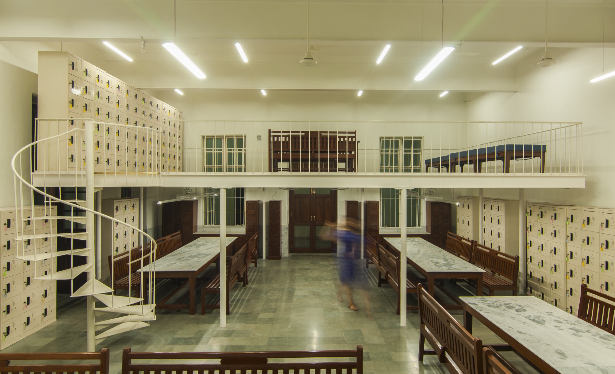 Ladies Common room, KEM Hospital, Mumbai — Restoration + Retrofitting · Culture + Exhibition design by Studio Pomegranate