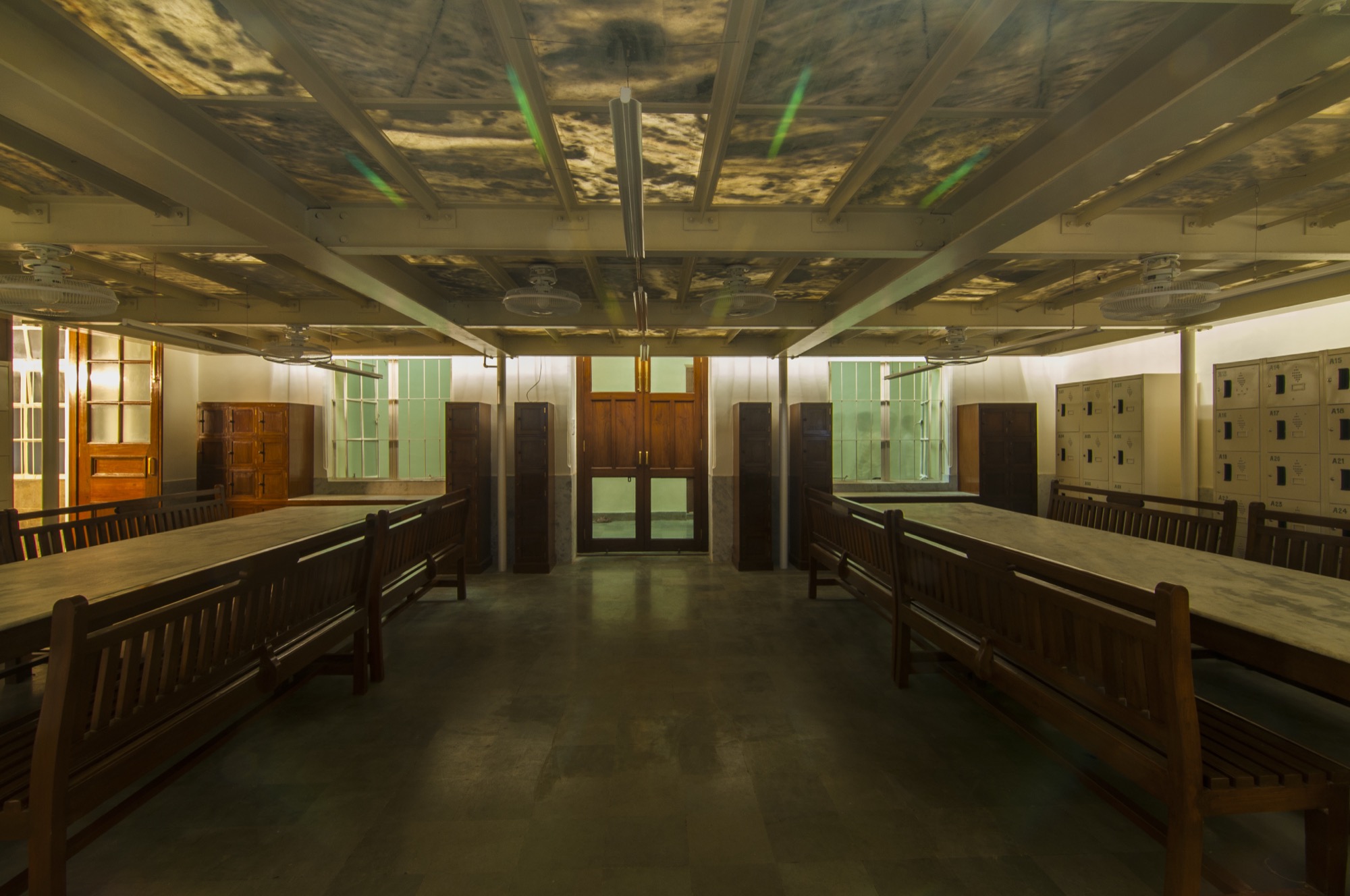 Ladies Common room, KEM Hospital, Mumbai — Restoration + Retrofitting · Culture + Exhibition design by Studio Pomegranate