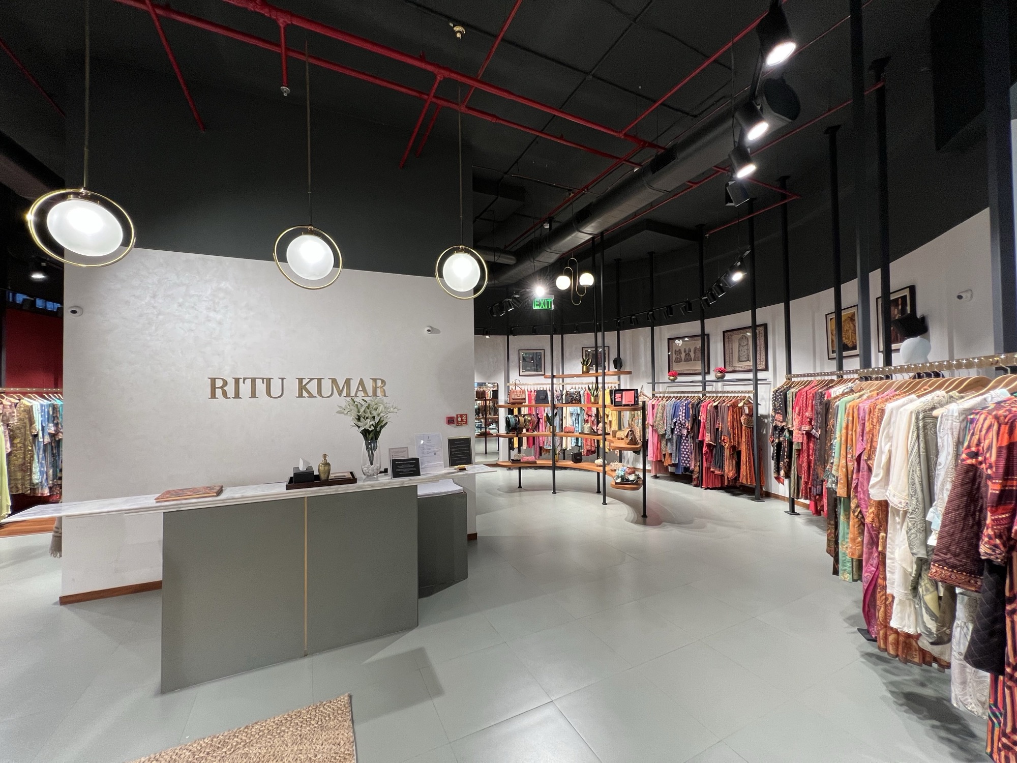 Ritu Kumar Store, BKC — Retail by Studio Pomegranate