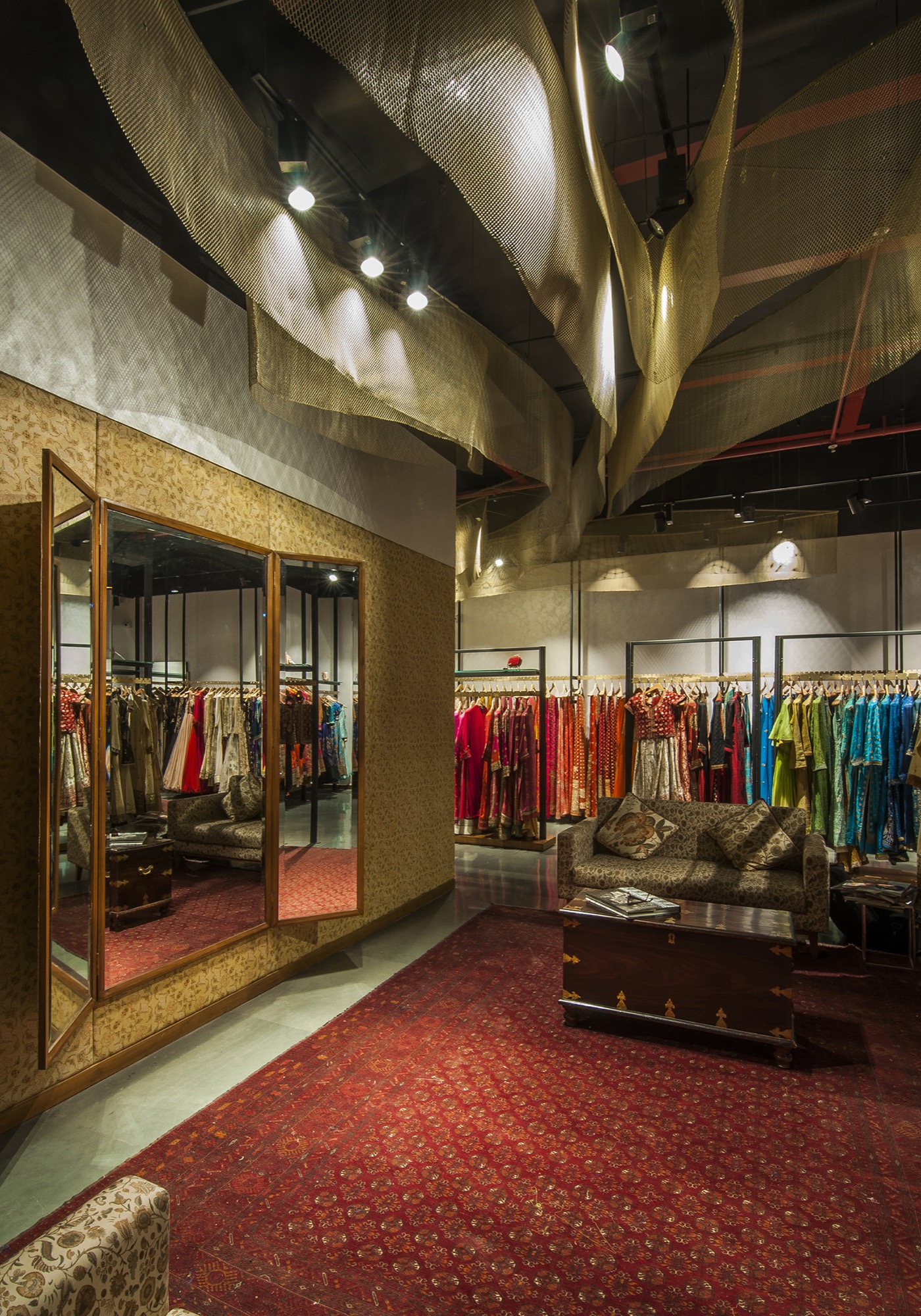 Ritu Kumar Store, Lower Parel — Retail by Studio Pomegranate