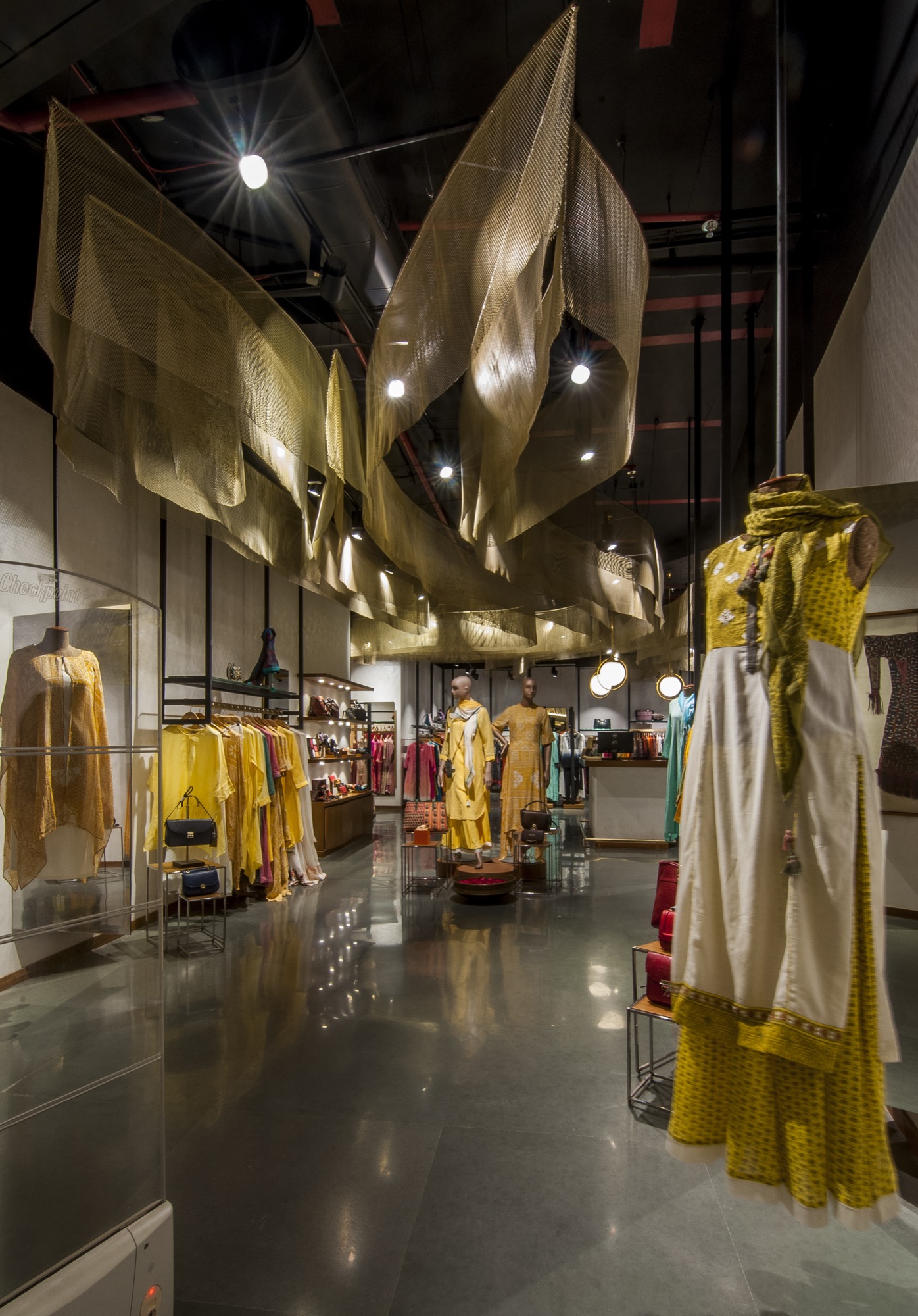 Ritu Kumar Store, Lower Parel — Retail by Studio Pomegranate