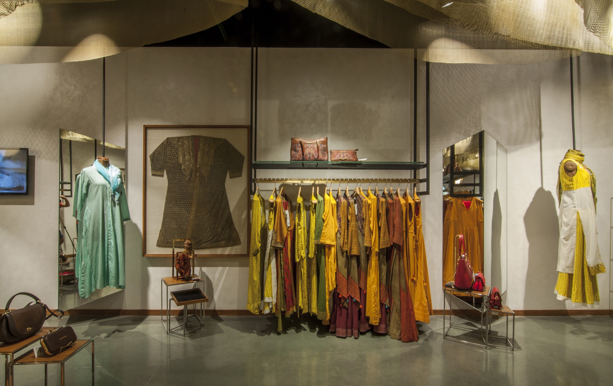 Ritu Kumar Store, Lower Parel — Retail by Studio Pomegranate