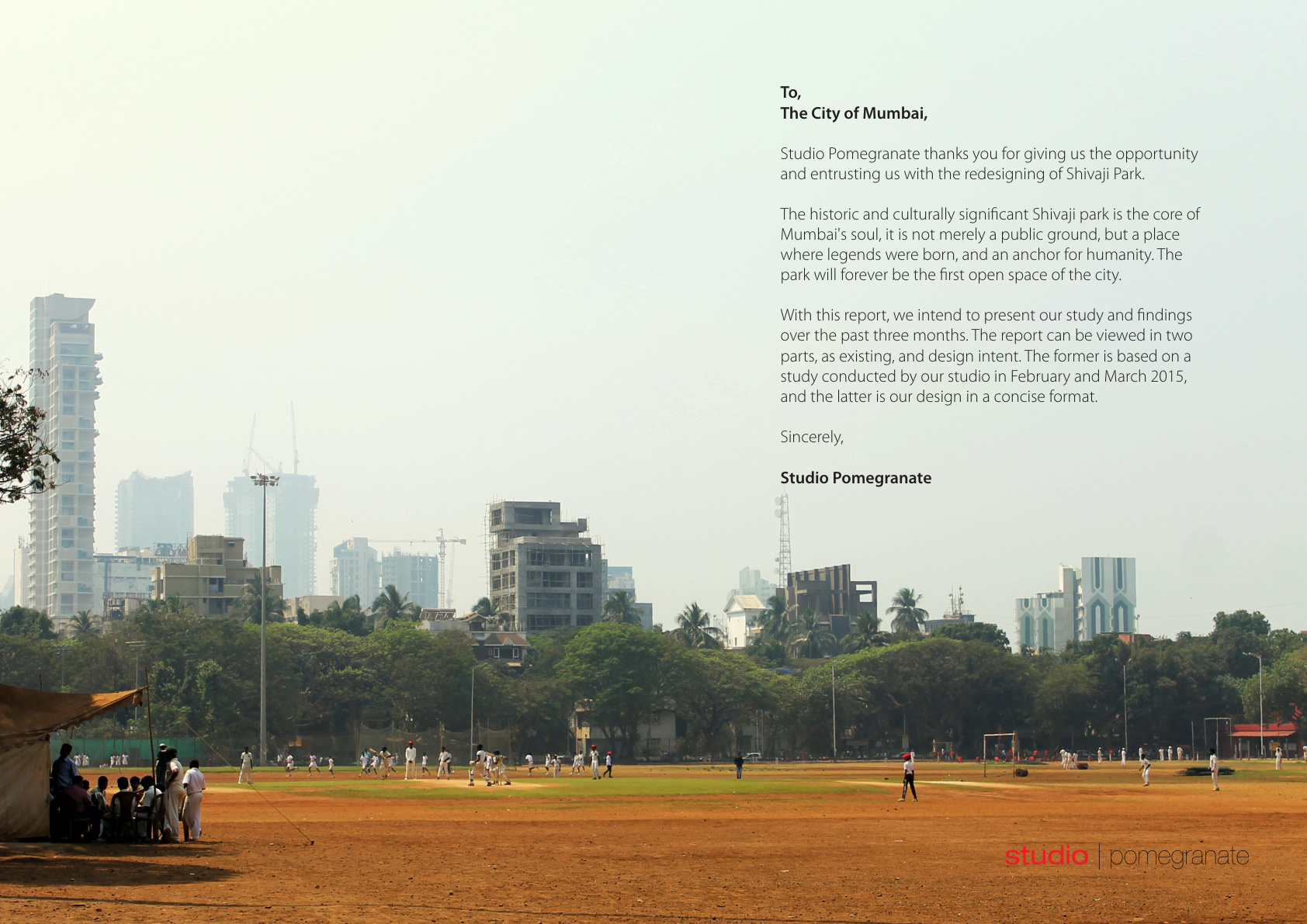 Shivaji Park, Dadar — Urban Design by Studio Pomegranate