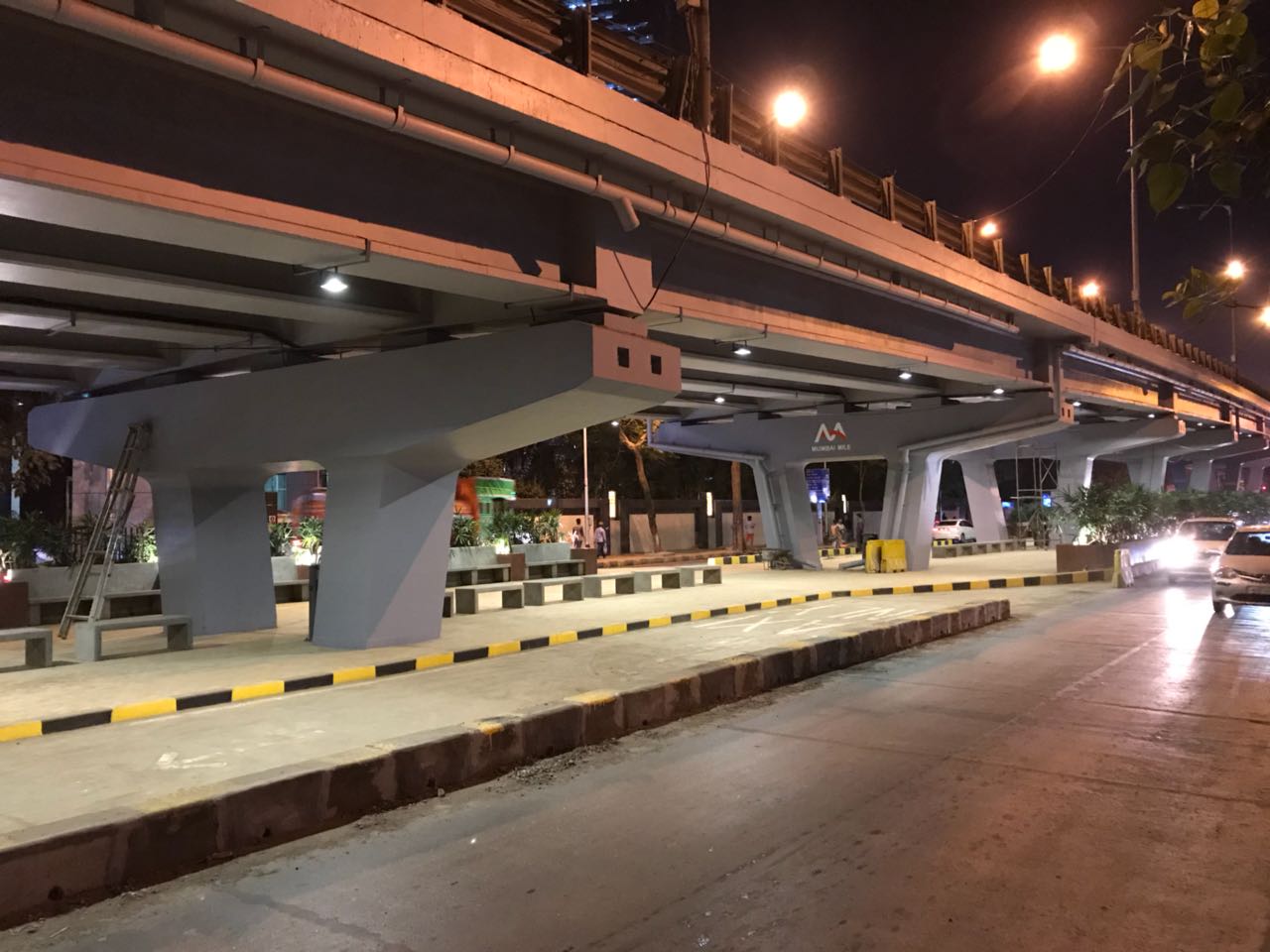 Spaces under the bridge, lower Parel — Urban Design by Studio Pomegranate
