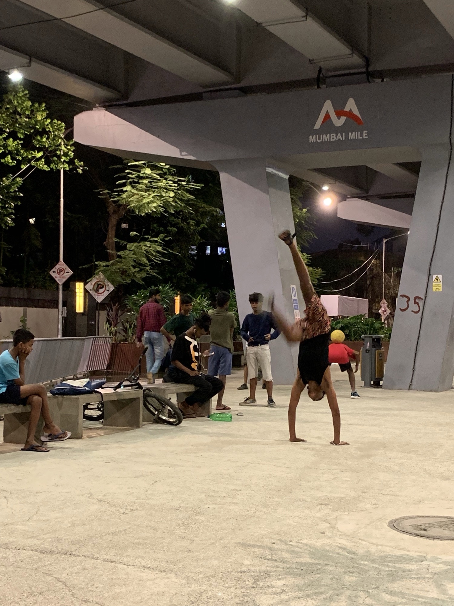 Spaces under the bridge, lower Parel — Urban Design by Studio Pomegranate