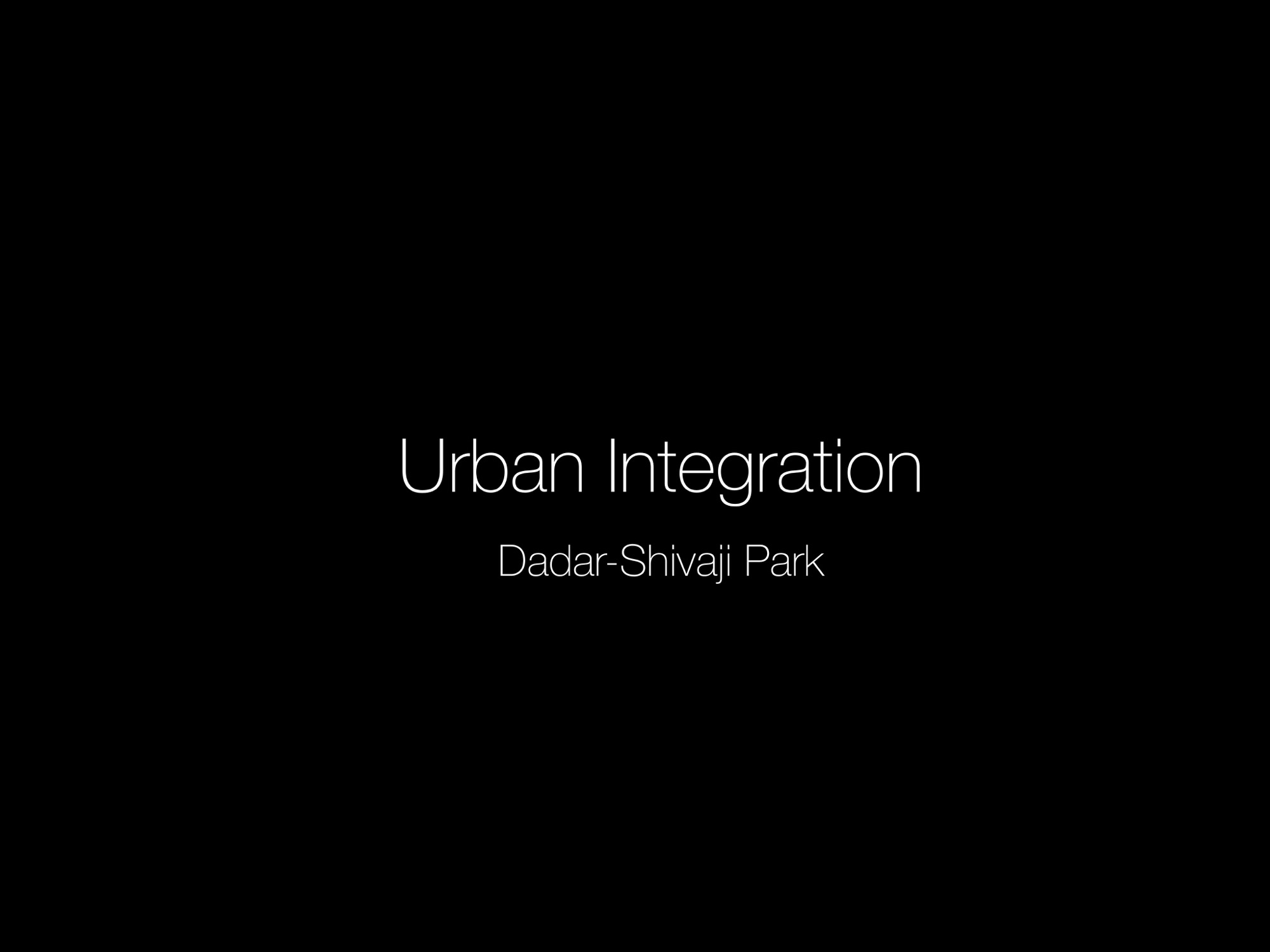 Walking spaces in Dadar — Urban Design by Studio Pomegranate