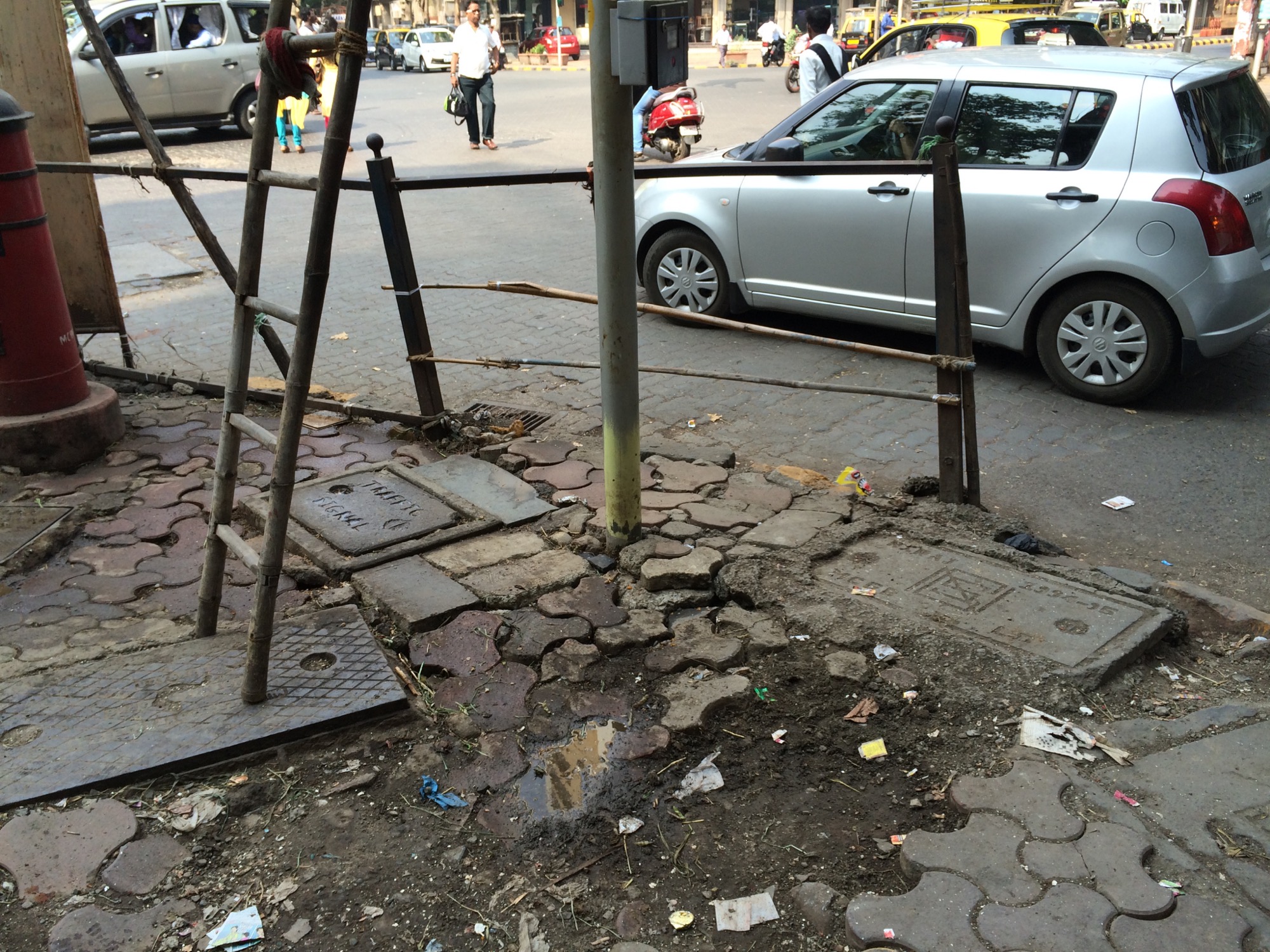 Walking spaces in Dadar — Urban Design by Studio Pomegranate