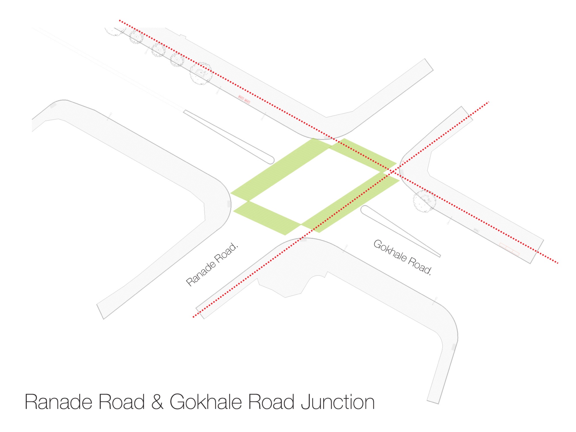 Walking spaces in Dadar — Urban Design by Studio Pomegranate