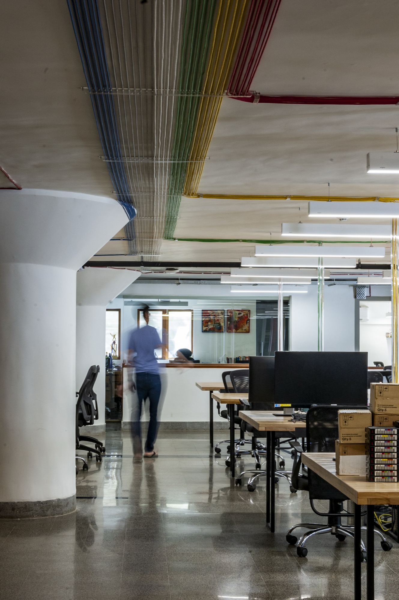 YoBoHo media office, Mumbai — Work spaces by Studio Pomegranate